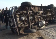 Saint-Louis en deuil : un minibus renversé fait deux morts et de nombreux blessés