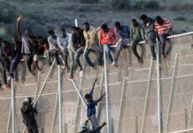 Aprés l’invasion de Ceuta, l’Espagne installe une barrière flottante à la frontière avec Maroc